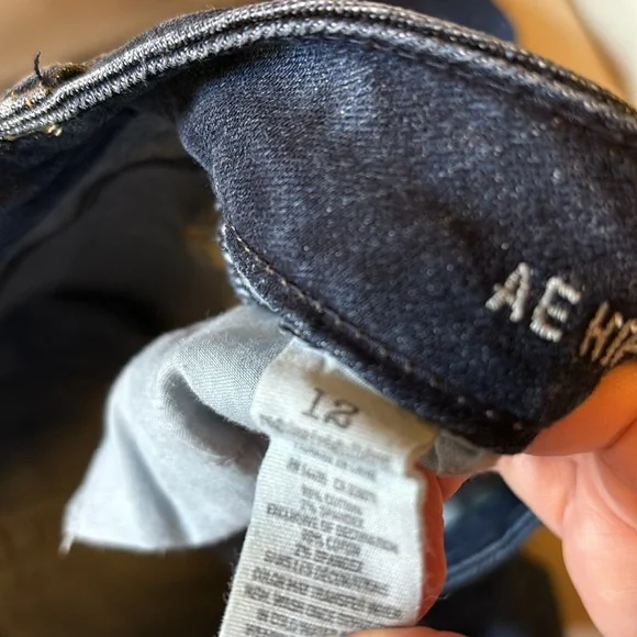 American eagle stretch jeans size 12 flare leg - Picture 4 of 6